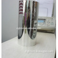 Glossy golden and silver PET self adhesive film for lable printing